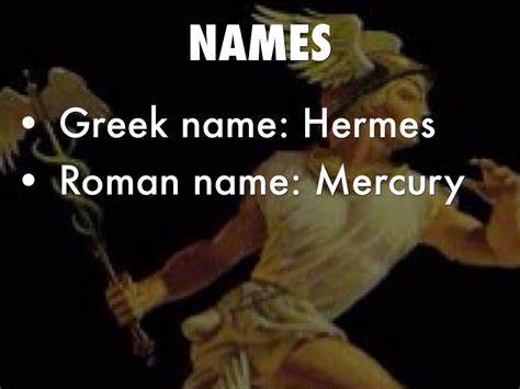 roman name for Hermes